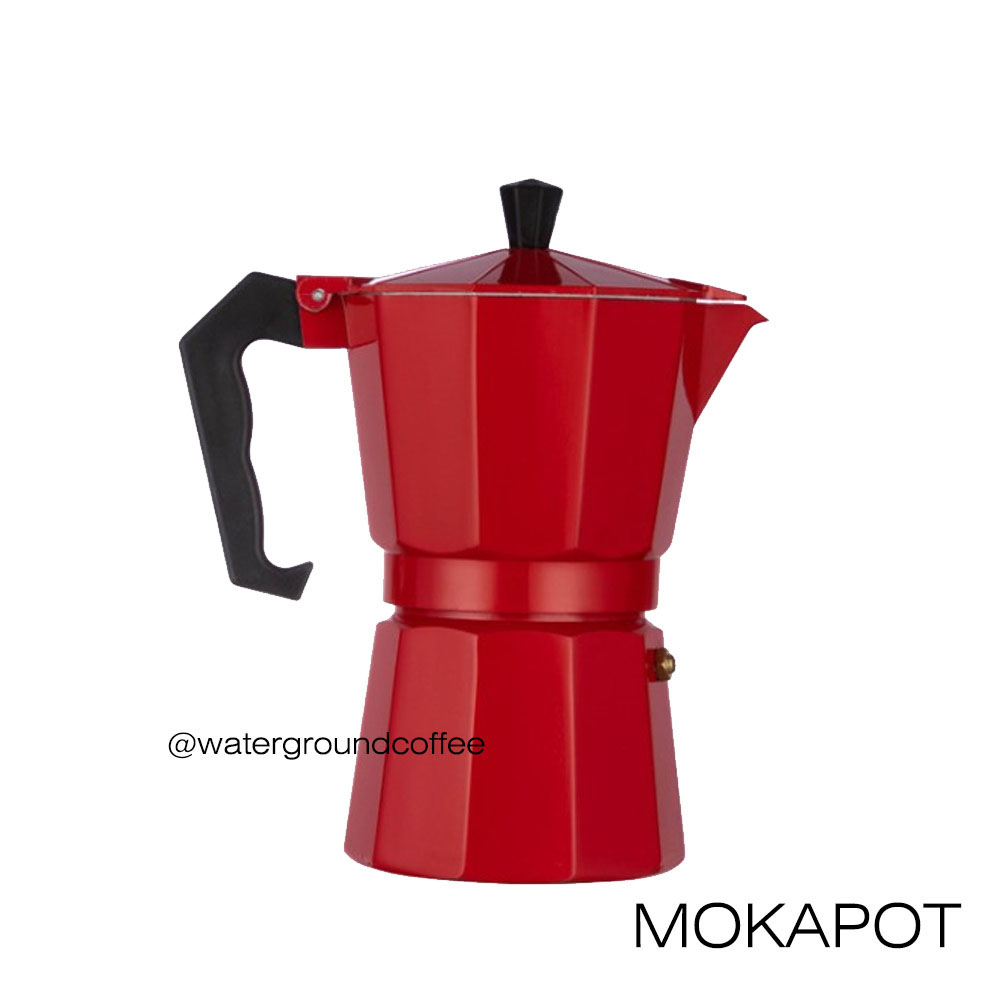 Crema Moka Pot Manual Espresso Maker Aluminium Lazada Indonesia