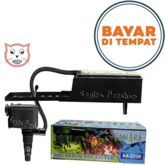 Pompa Mesin Air Aquarium Aa 203 K Filter Akuarium Amara Lazada