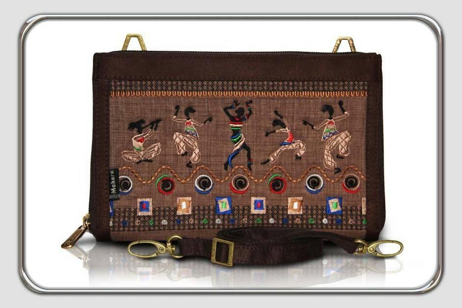 Dompet Selempang Wanita HPO Makara Flat Plain Clue Dance