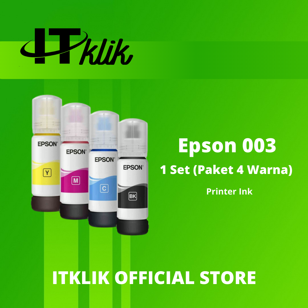 Tinta Epson 003 1 Set 4 Warna Lazada Indonesia 6337