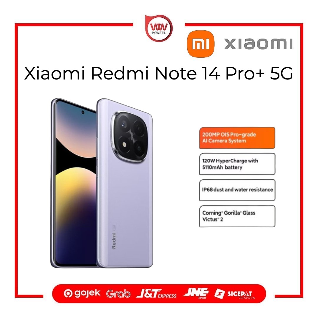 Spesifikasi Xiaomi Redmi Waterproof Hp Redmi Note 14 Pro+ 5G Ram