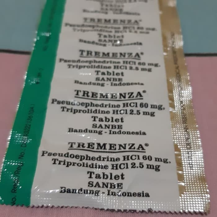 Tremenza Tablet Per Strip. Trimenza