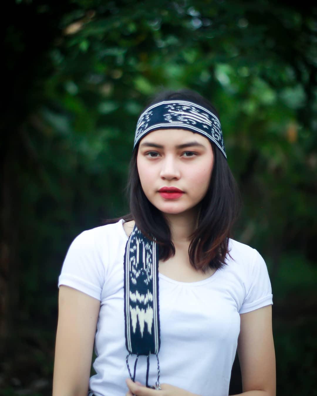 Ikat Kepala Tenun Etnik / Sabuk Aksesoris Wanita/ Syal Tenun Etnik IK151