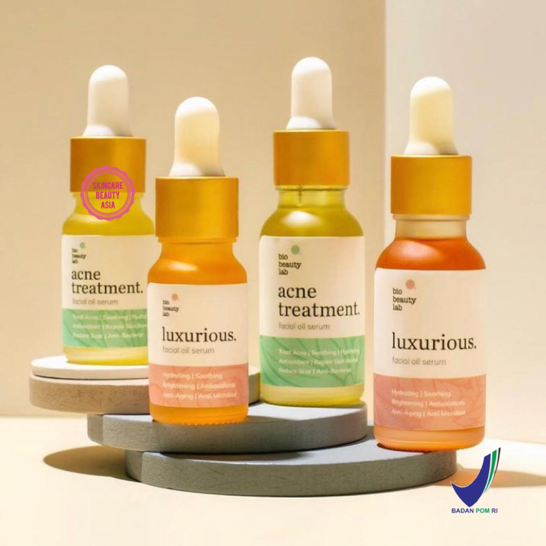 luxurious facial oil serum