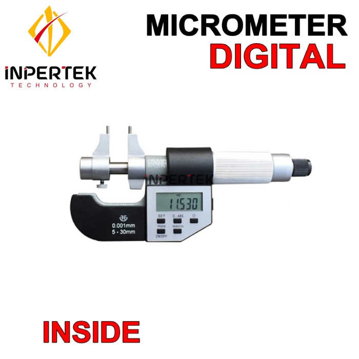 Micrometer 530 mm Micro Meter Electronic Inside Digital Ukur Dalam
