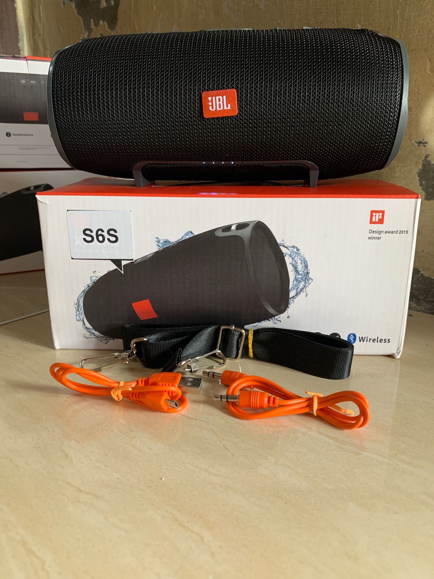 Speaker EXTREME PORTABLE JBL WIRELESS / SPIKER J2020 EXTREME FULL BASS ...