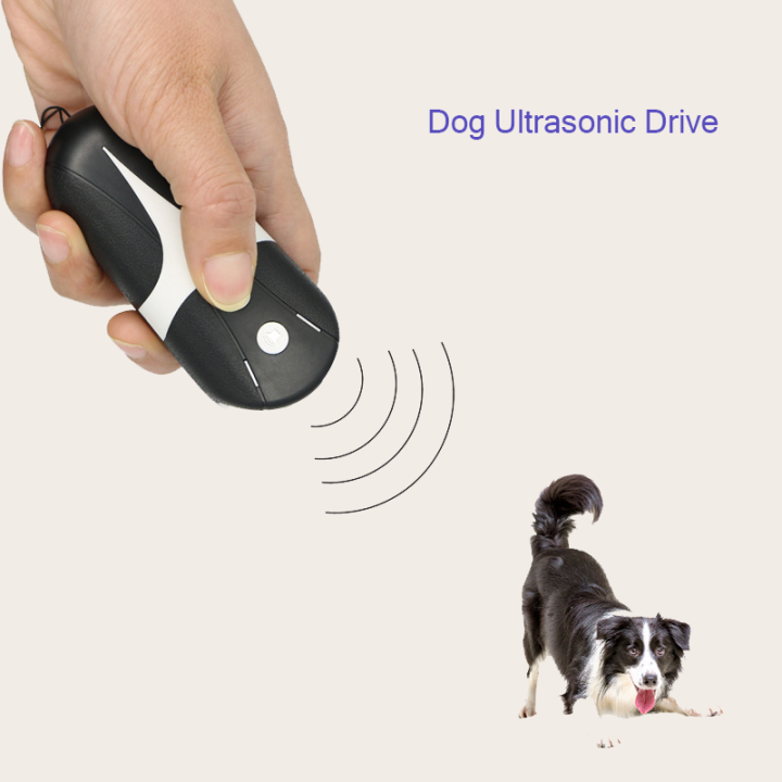 Avaliablestock Dog BehaviorTraining Device Ultrasonic Drive Handheld Dog Repellent Cat Drive Dog Switch Drive Dog Body Driving Stop Barking Portable Light Driving Stop Barking Apparatus