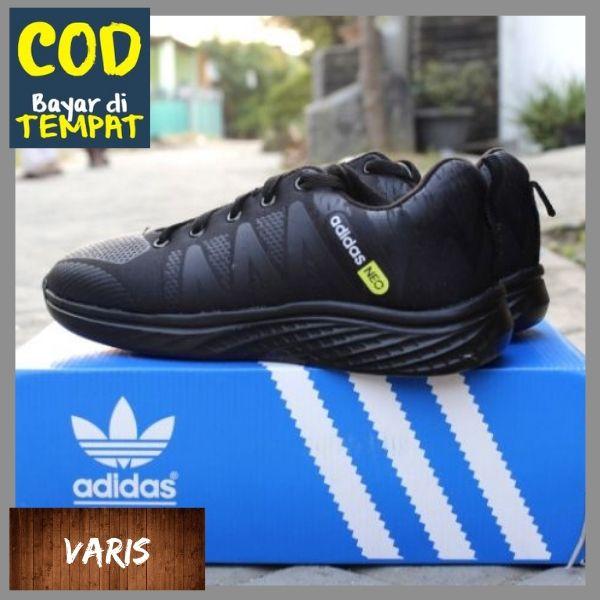 BIG SALE!!! SEPATU ADIDAS TERBARU 2019 SEPATU SEKOLAH HITAM OLAHRAGA JOGGING PRIA WANITA