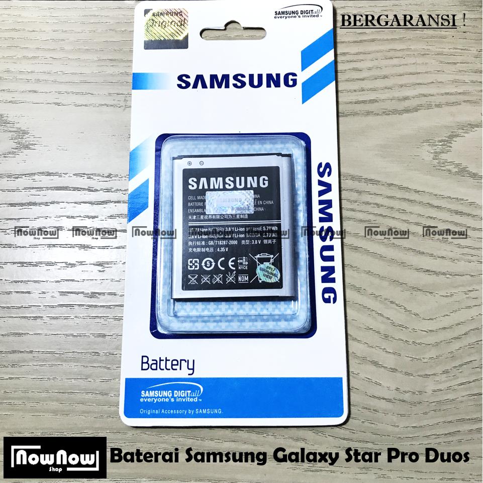 Baterai Samsung Galaxy Star Pro Duos S7262 Original Batre Batrai Battery HP