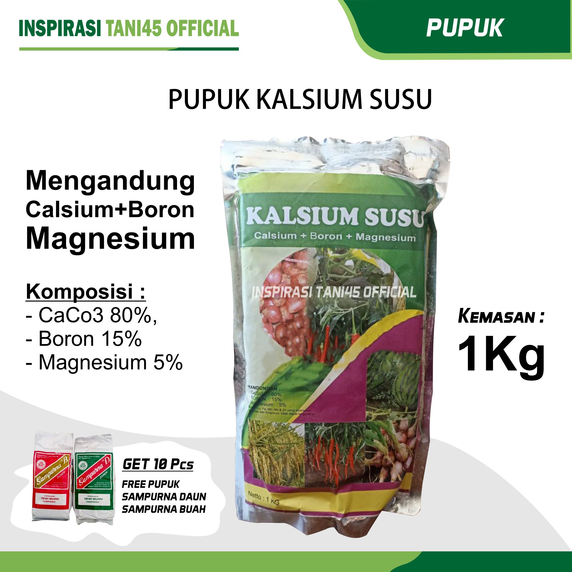 Pupuk Organik Dinosaurus - Menyuburkan Semua Jenis Tanaman – 1 Liter ...