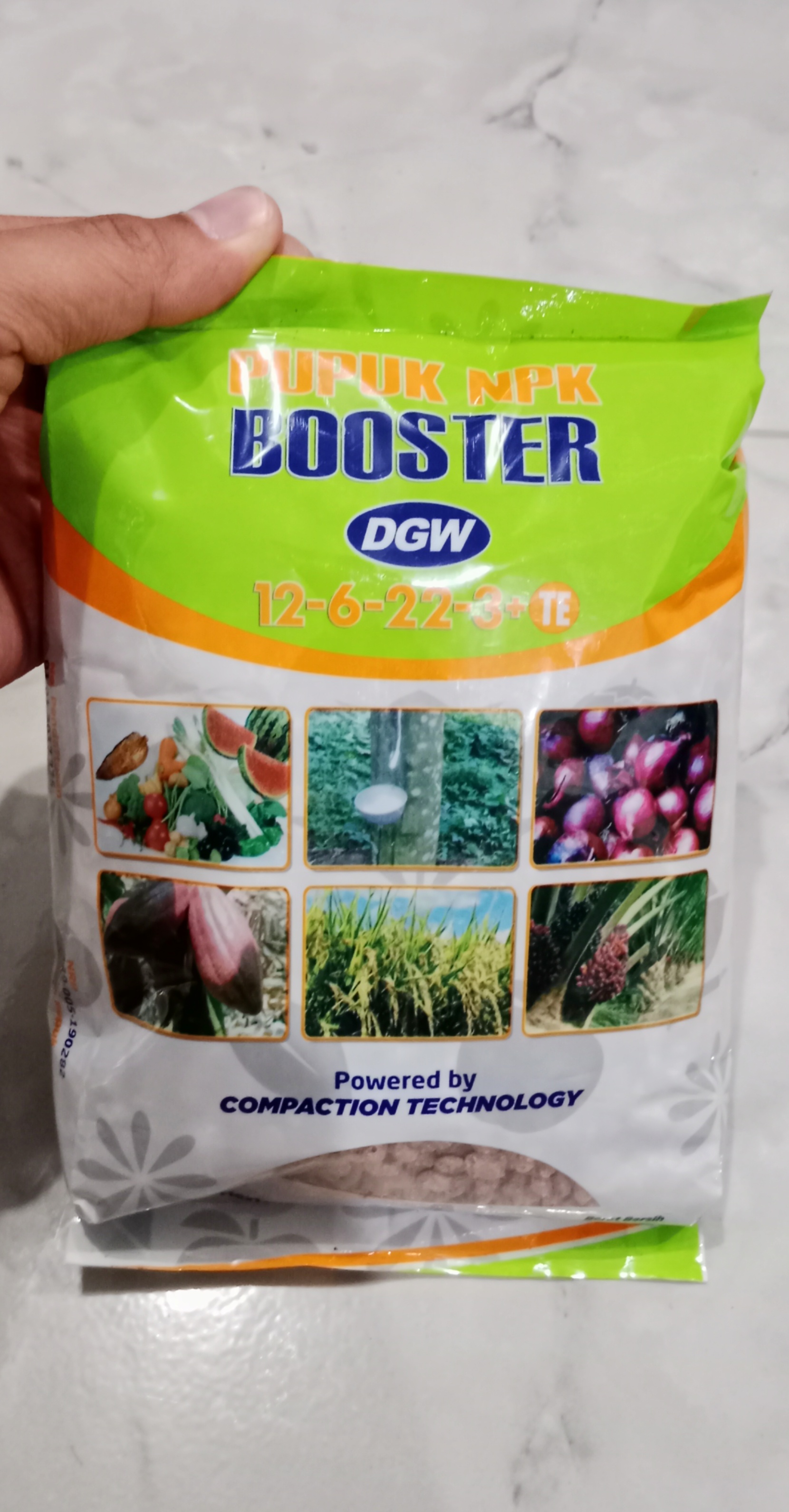 Pupuk Npk Dgw Booster 12 6 22 3te Kemasan Pabrik 1 Kg Lazada Indonesia