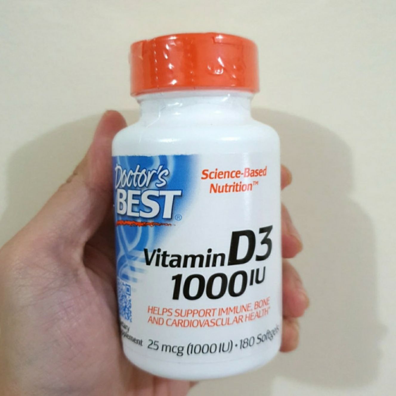 doctor doctors doctor's best vitamin d3 d vit d3 d 1000iu 1000 iu 180 ...