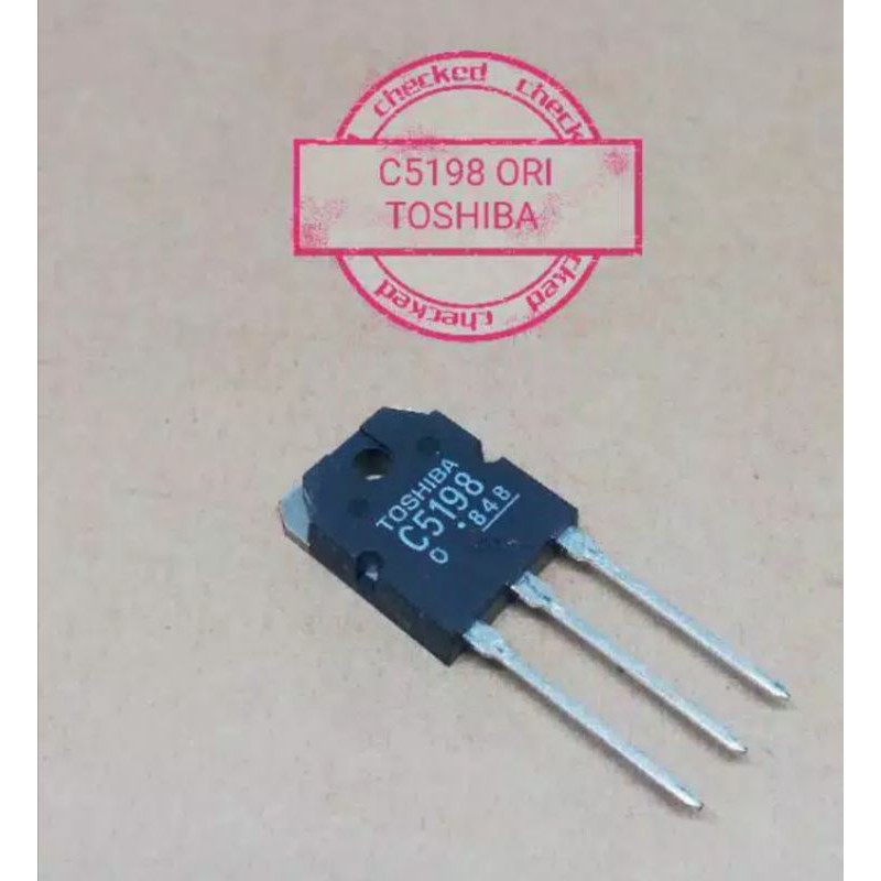 TRANSISTOR C5198 ORIGINAL TOSHIBA HARGA SATUAN Lazada Indonesia
