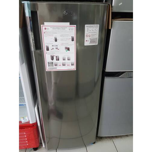 Freezer Asi Lg Gn Inv304bk Es Batu Gninv304bk 6 Rak Inverter 170l Gn 304bk Gninv304 Inv304 Resmi Lazada Indonesia