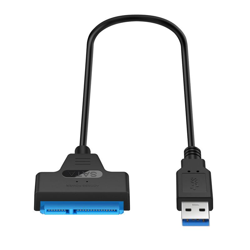 USB 3.0 to SATA III HDD SSD 2.5/" Hard Drive Adapter Cable 22-Pin Data Power UASP