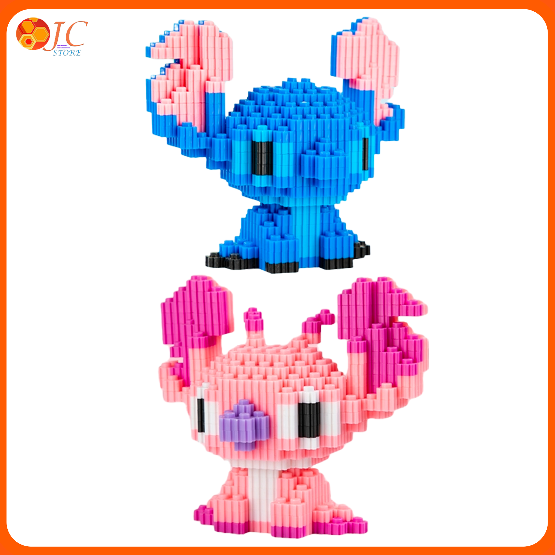 JC Nano Block Stitch Mini Mainan Anak Balok Susun Puzzle Bricks