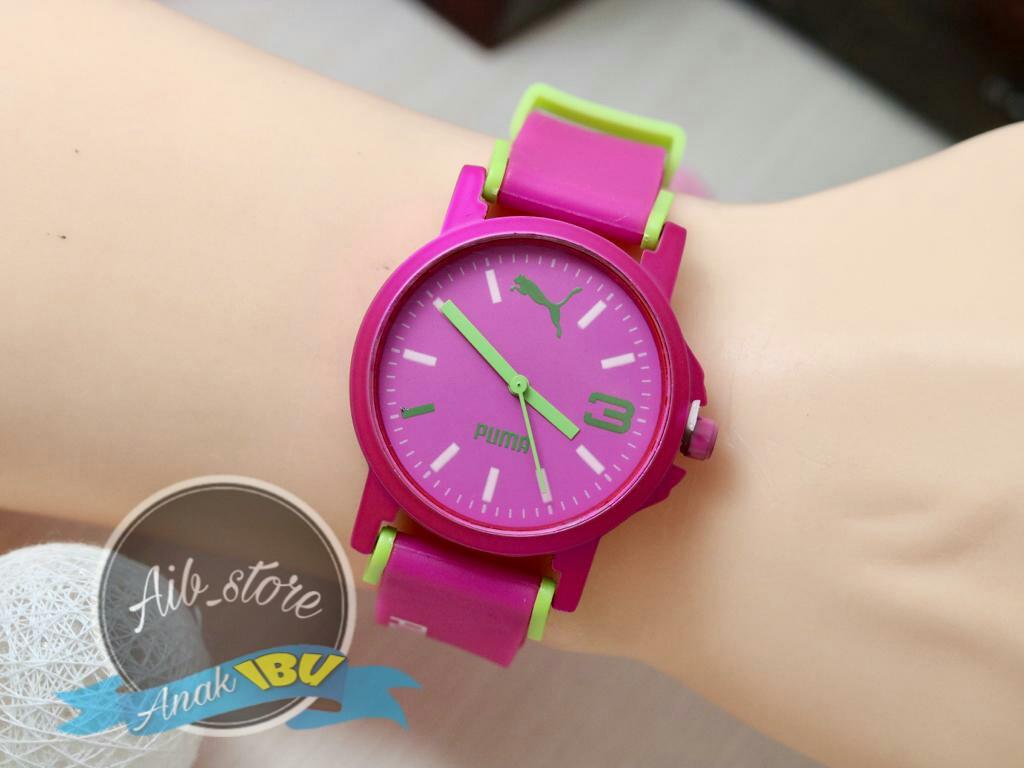 Jam Tangan fashion Sporty Puma Analog Rubber Strap Ultrasize