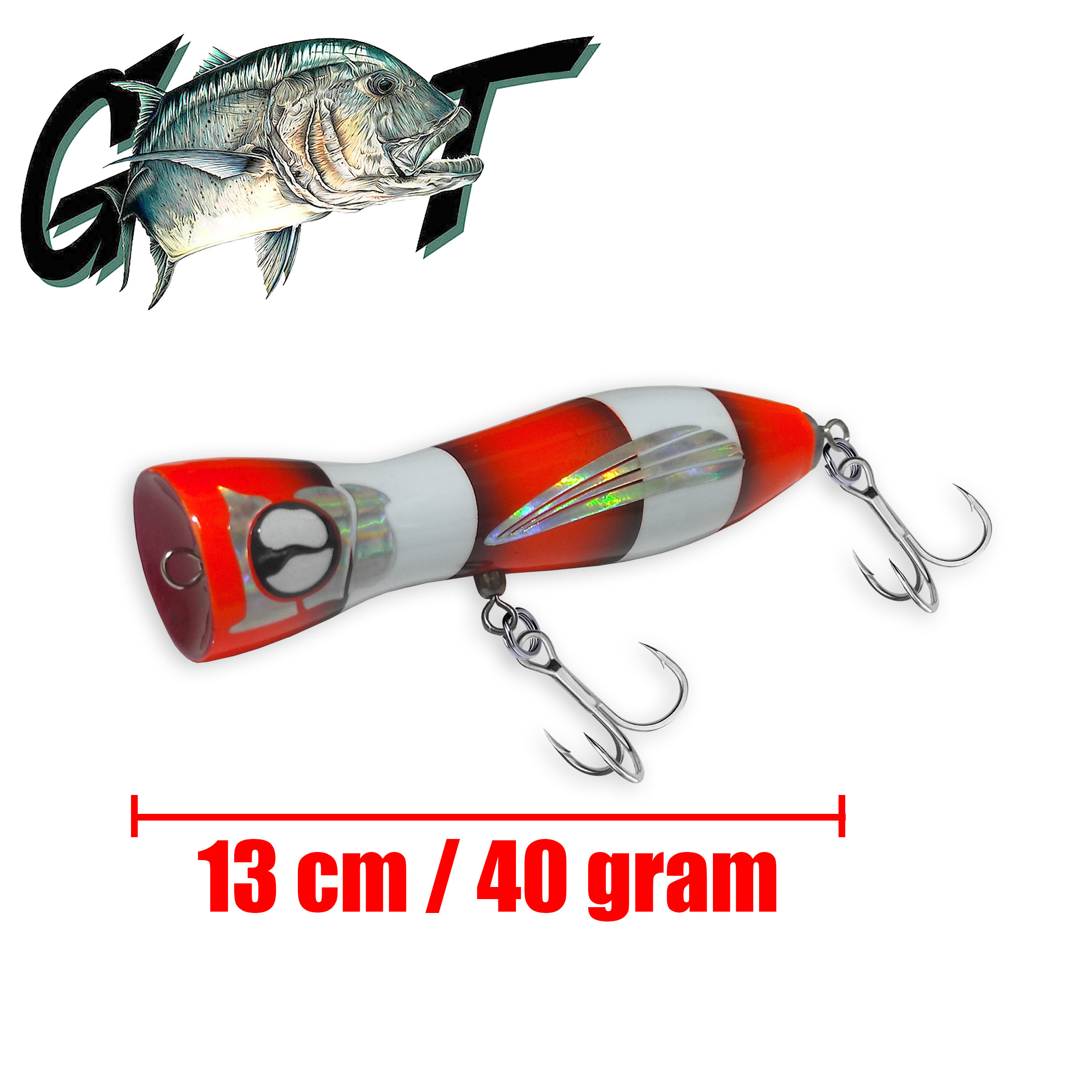 CAVY Fishing Stickbait シンキング 100g ④ CAVY Fishing