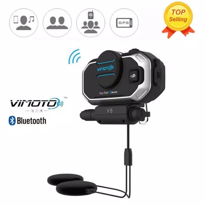 COD] Bluetooth helm intercom v8 vimoto 