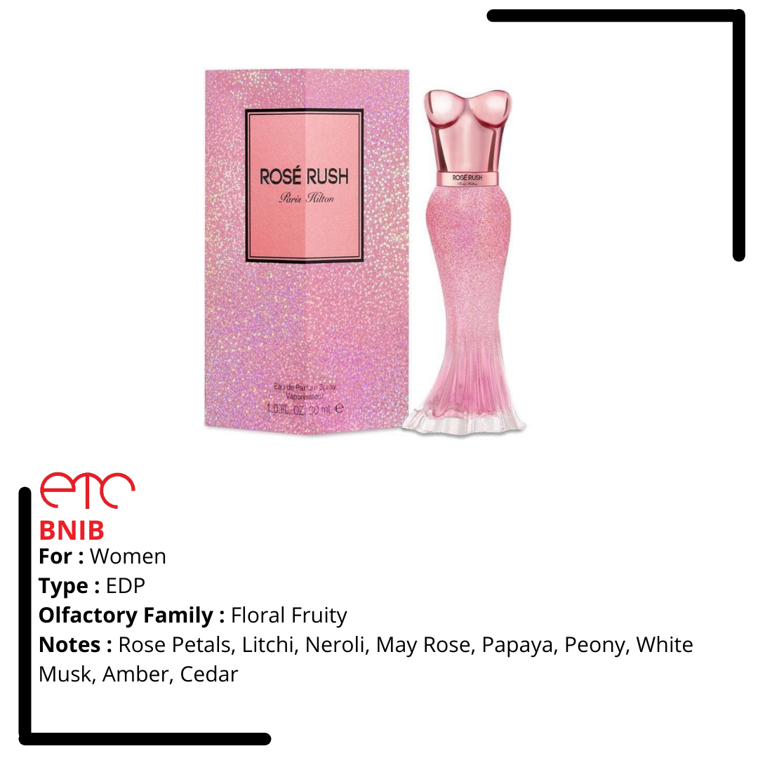 Paris Hilton Rose Rush EDP 100ml Lazada Indonesia