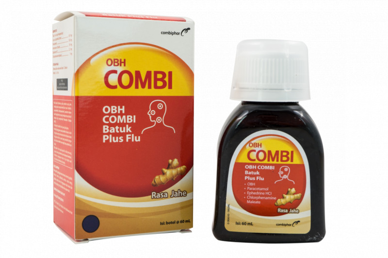OBH COMBI BATUK DAN FLU RASA JAHE 60 ML - obat batuk | Lazada Indonesia