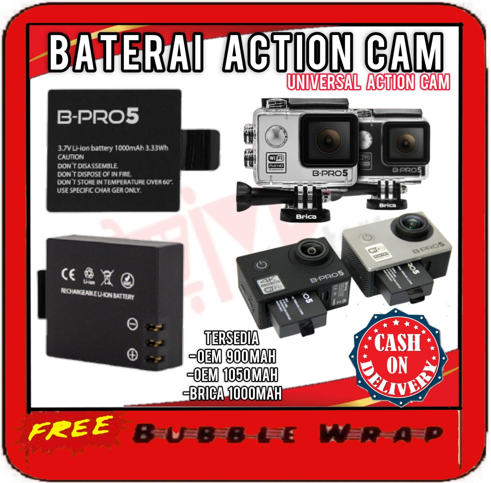 Action Camera Bpro Ae Mark Brica B-PRO5 Alpha Edition Lite B Pro5