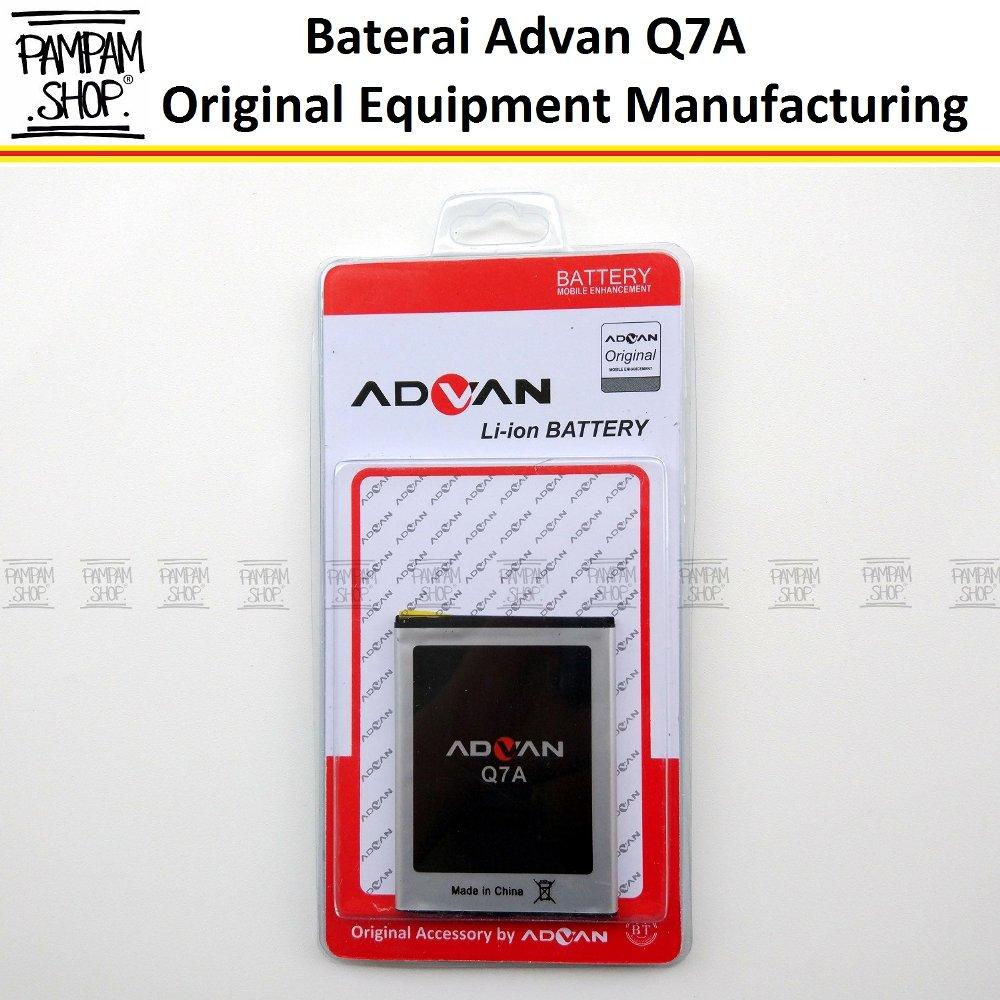 Baterai Handphone Advan Q7A Double Power Batre Batrai Battery HP Advance