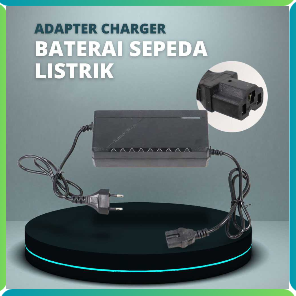 Bergaransi Deek Robot Adaptor Charger Baterai Sepeda Listrik V