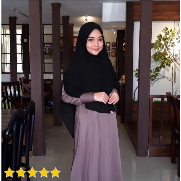 Hijab Mengerti Kamu - Khimar Pet Khimar 2 Layer Khimar Instan Kerudung Instan Kerudung Syari Hijab Instan Kekinian Hijab Syari Jilbab Instan Terbaru Jilbab Syari Warna Hitam Rara Khimar
