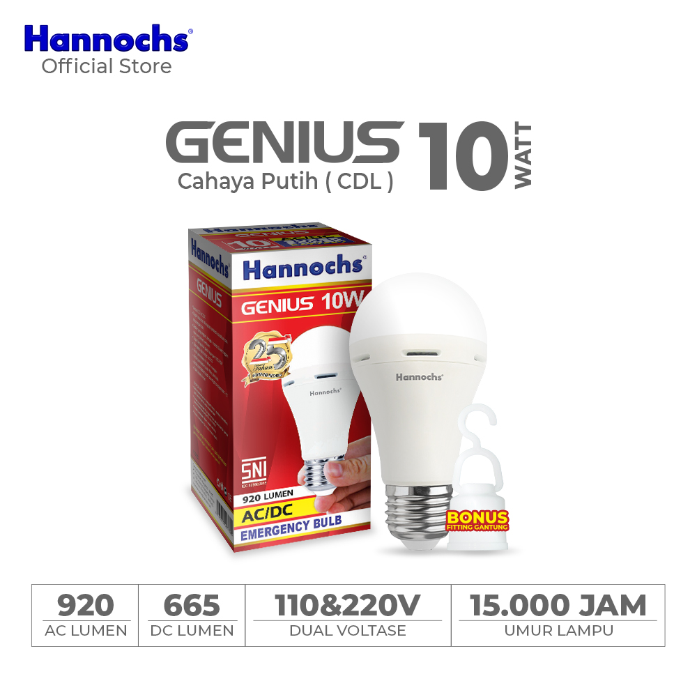 LED Emergency Bulb - Hannochs