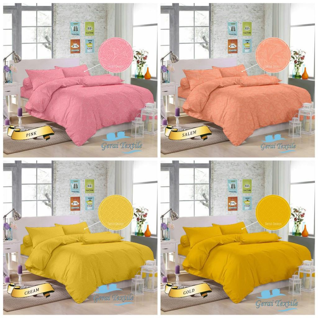 Bedcover Sprei atau Bed cover Jacquard Emboss Set 8oz Khusus Sprei Monalisa T 20