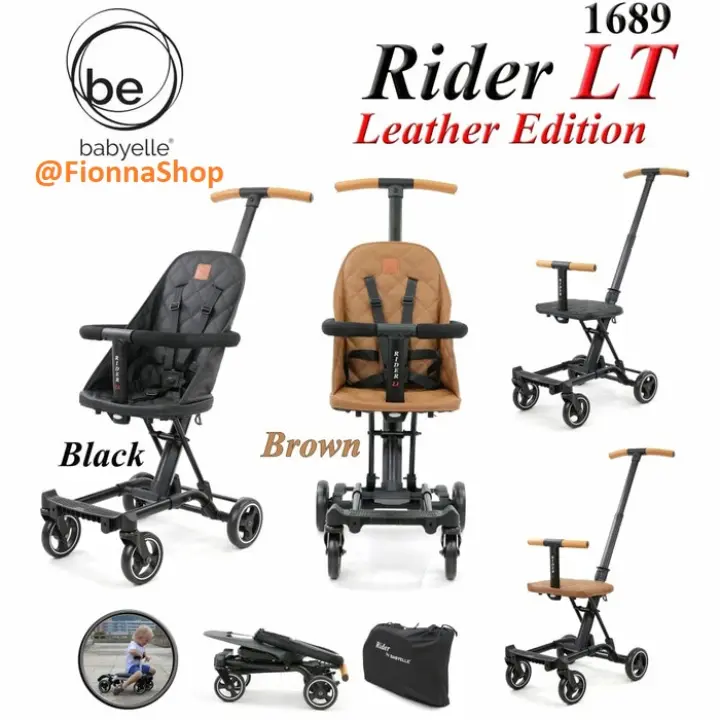 Stroller Baby Elle Babyelle 1689 Rider Lt Leather Edition New Version Kereta Dorong Bayi Lazada Indonesia