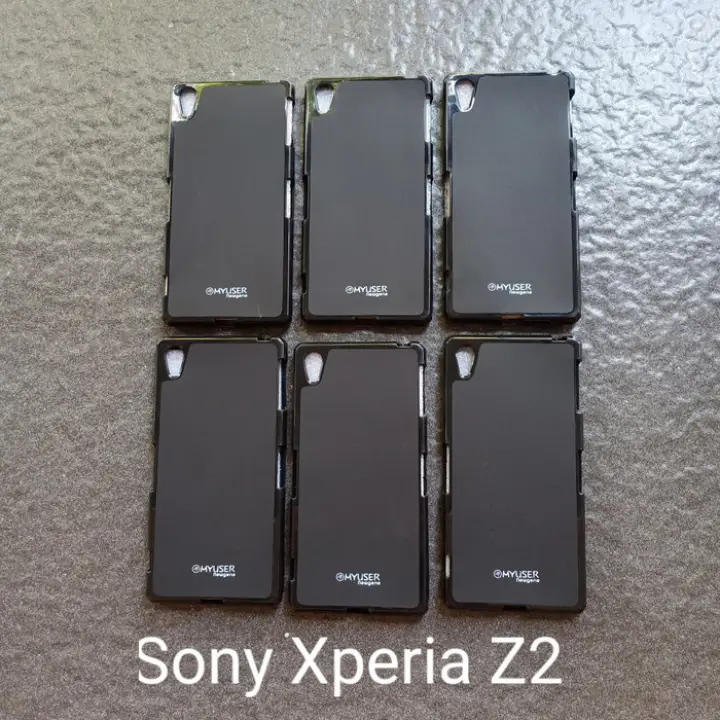 Case Myuser Newgene For Sony Xperia Z2 Softcase Softshell Case Black Color Lazada Indonesia