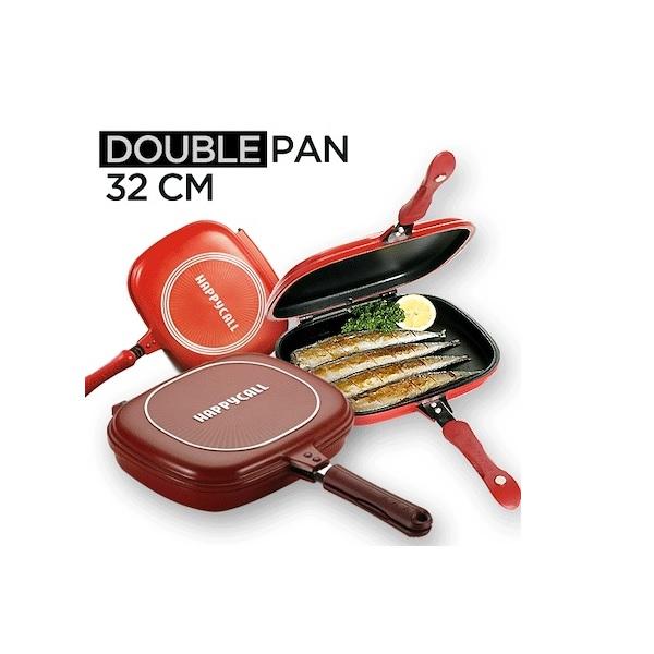 Jual Happy Call Double Pan Jumbo 32cm happycall double Pan Bolak Balik size  32cm