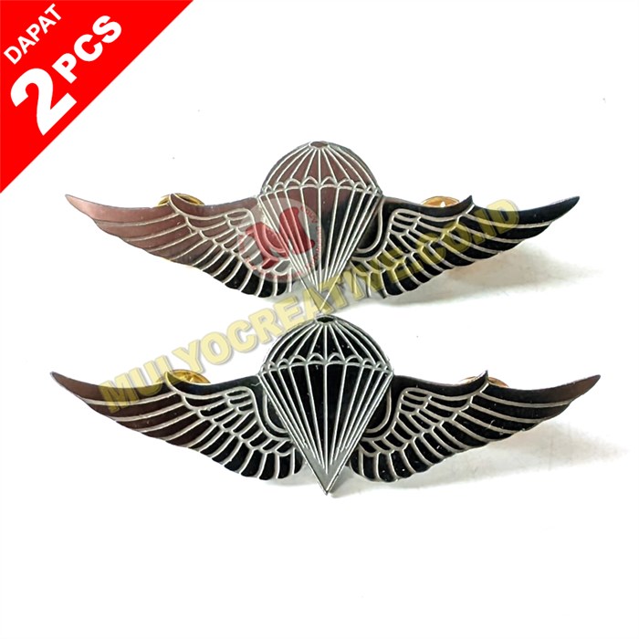 Wing Para Dasar Wing Pin Paradasar jepang Wing Logo Murah / 2pcs ...