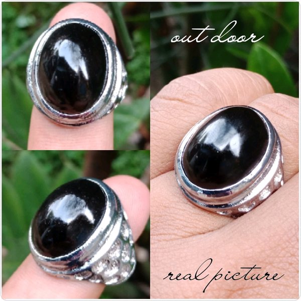 Cincin Batu Galih Kelor Hitam Lazada Indonesia