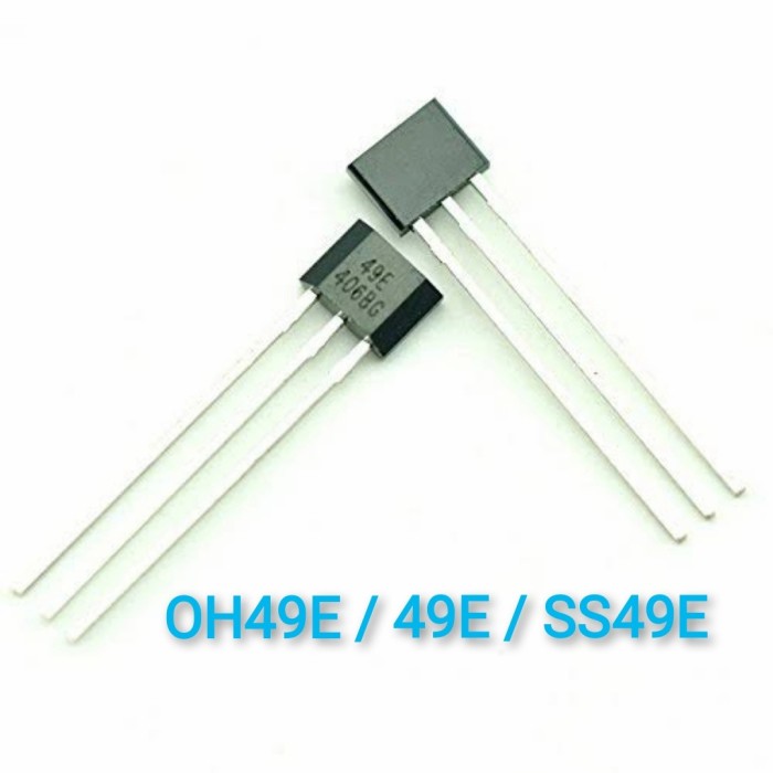 49E OH49E S49E SS49E Linear Hall Effect Magnetic Sensor Arduino To-92 ...