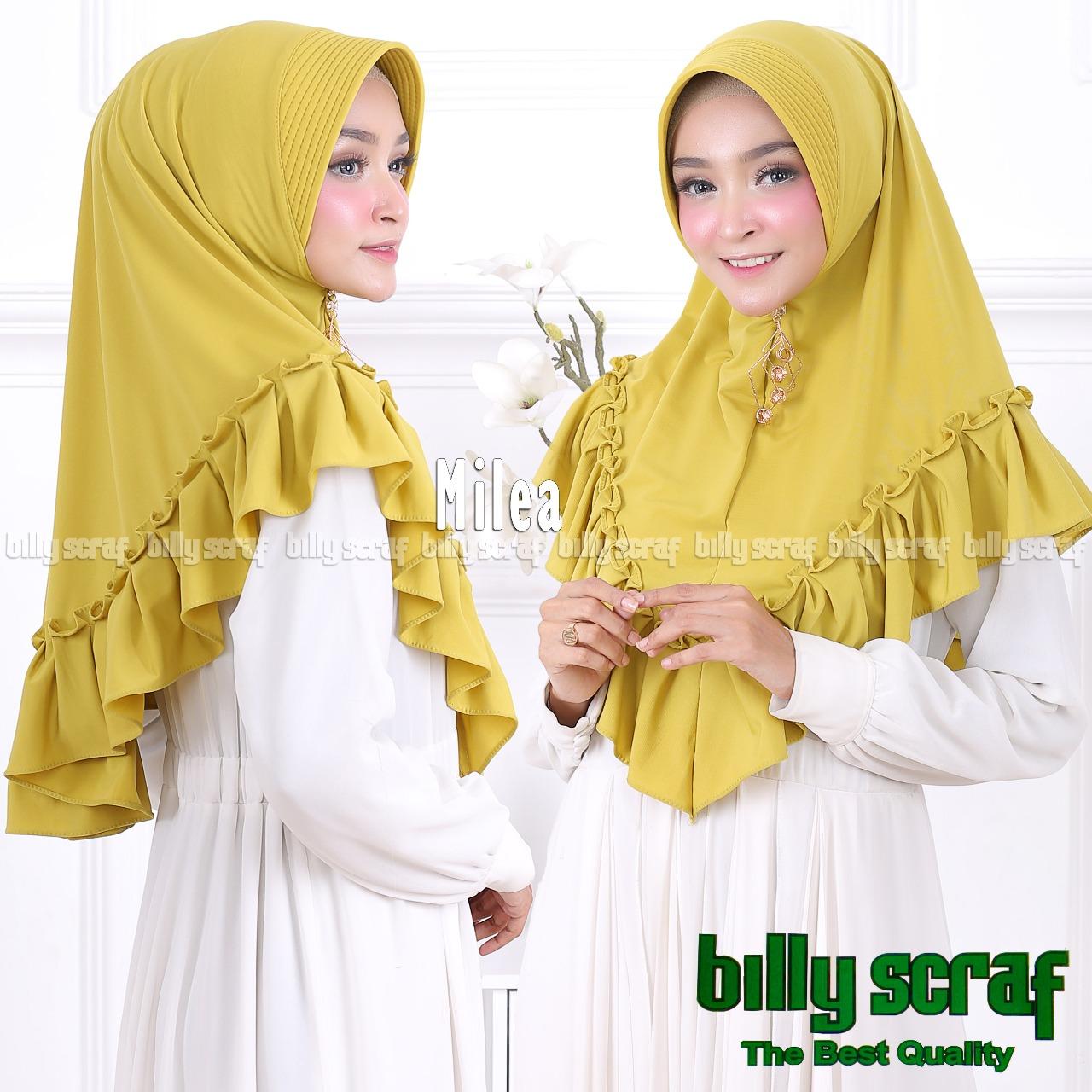 Hijab/Jilbab Instan Model Bergo terbaru termurah dan Terlaris / Kerudung Wanita terbaru jersey rempel MOMO MILEA / ma_olshop