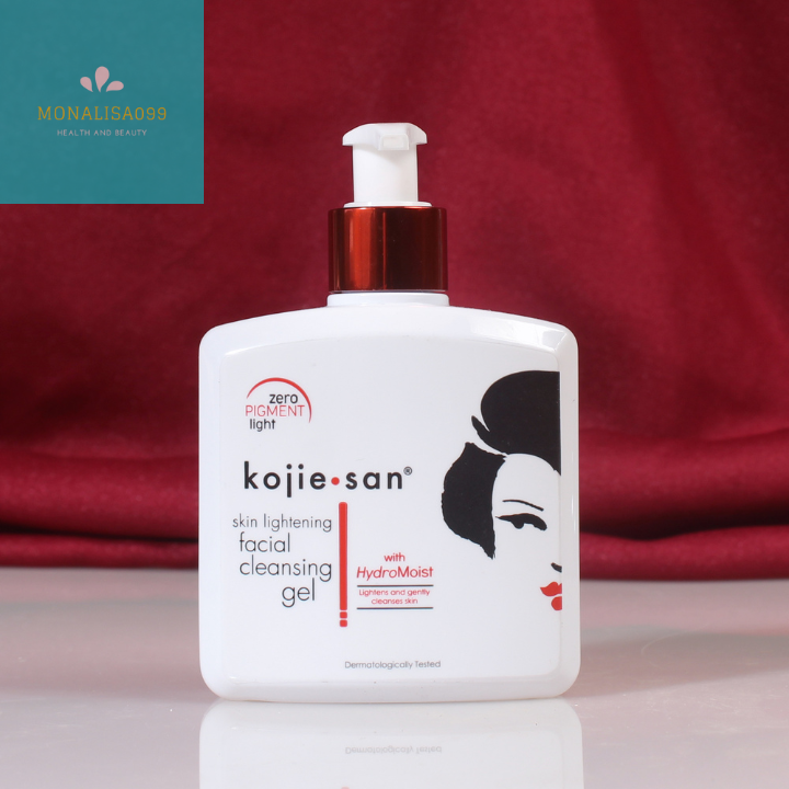 Kojie San Skin Lightening Facial Cleansing Gel With Hydromoist 250ml