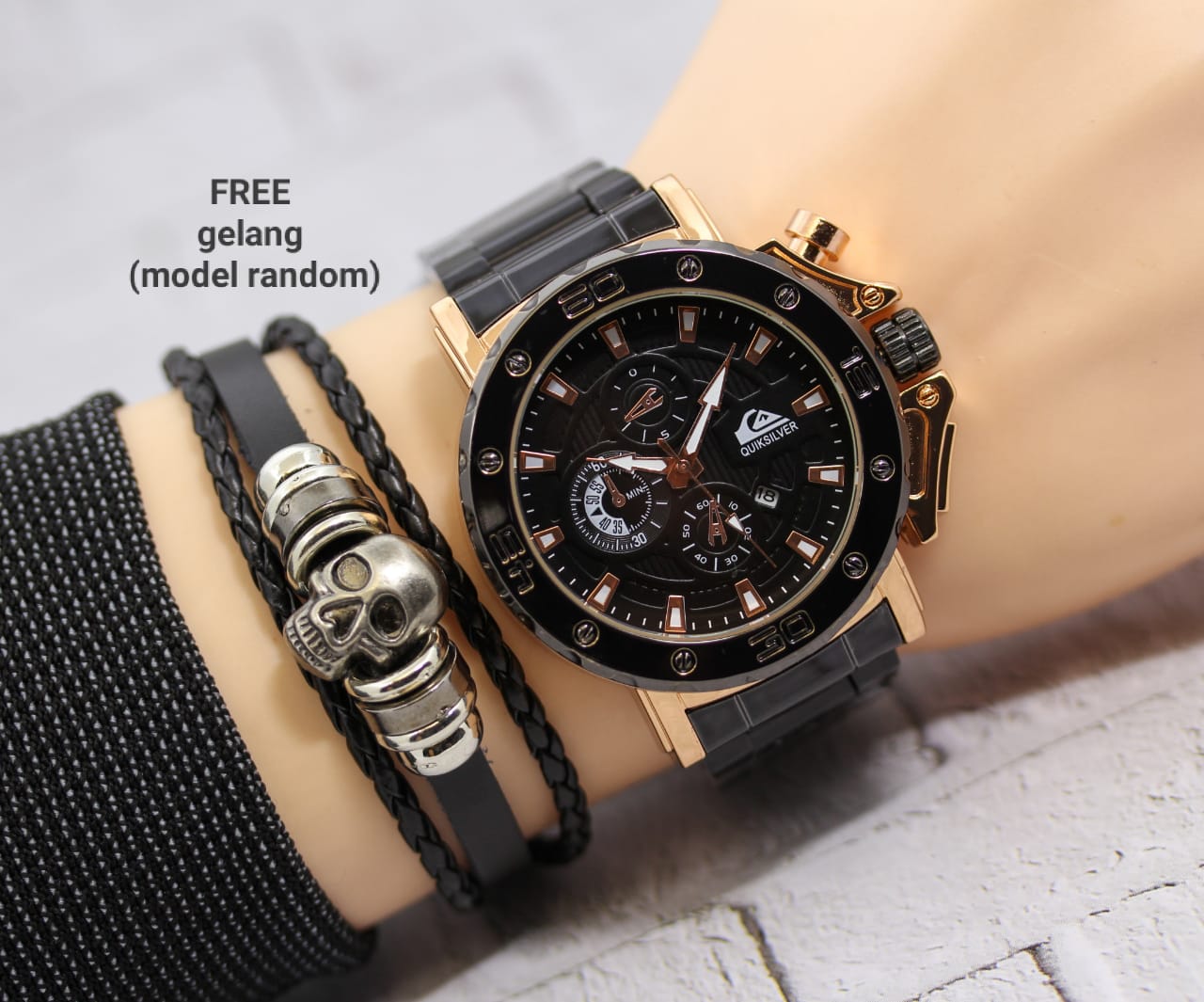 Jam Tangan Kasual Pria Quiksilver