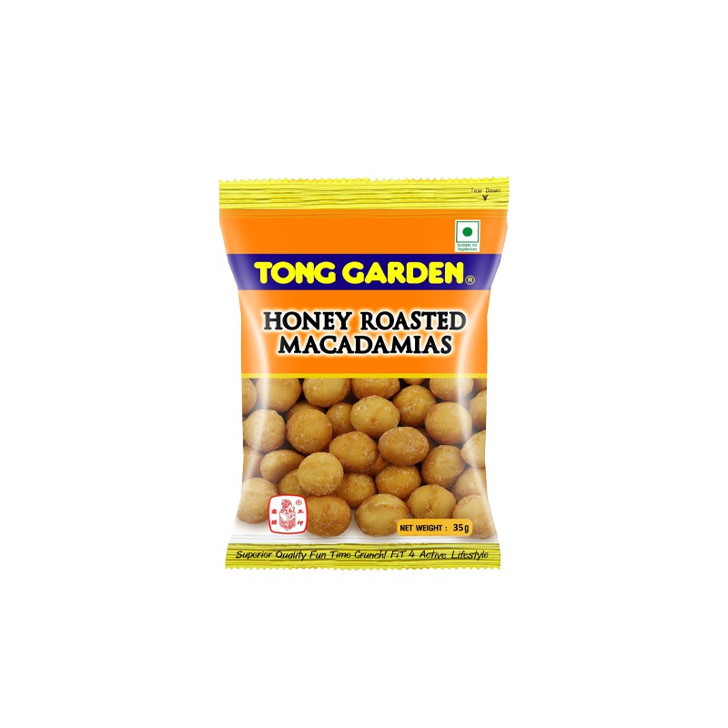 Tong Garden Kacang Honey Roasted Macadamias 40gr Lazada Indonesia