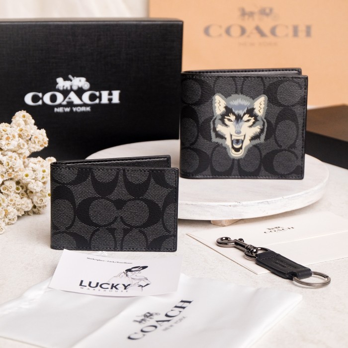 harga coach wolf wallet