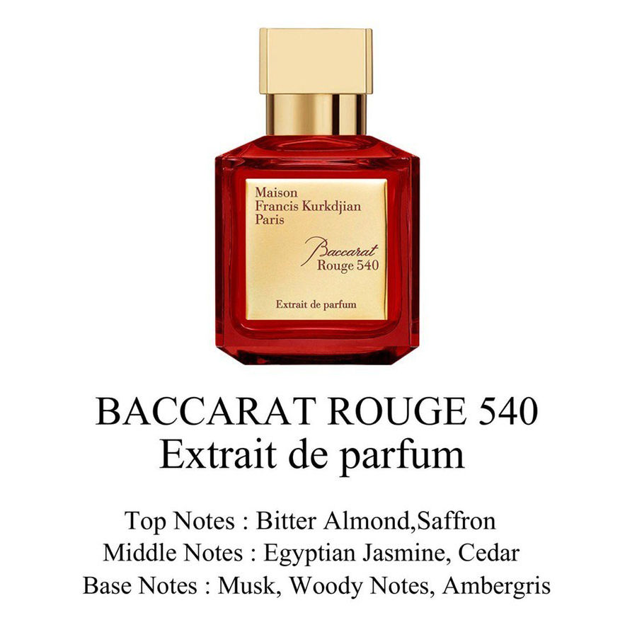 Parfum Baccarat Rouge 540 Edp Shopee Indonesia