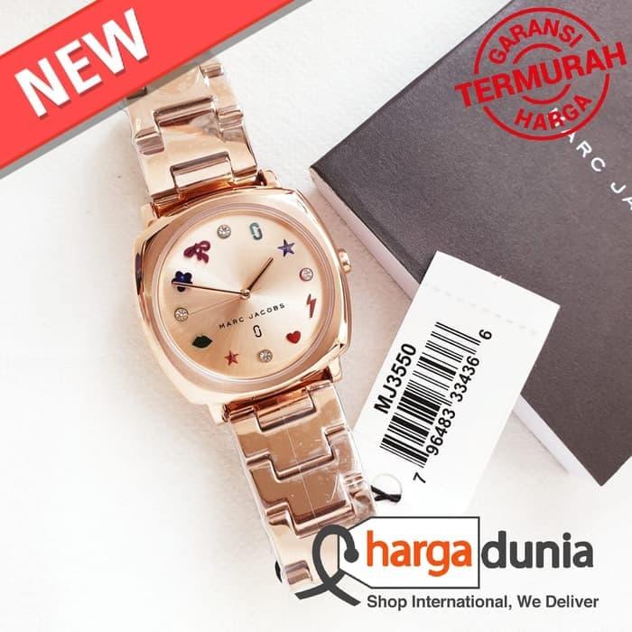 PROMOSI !! Jam Tangan Wanita Merk Marc Jacobs Original Type : MJ3550