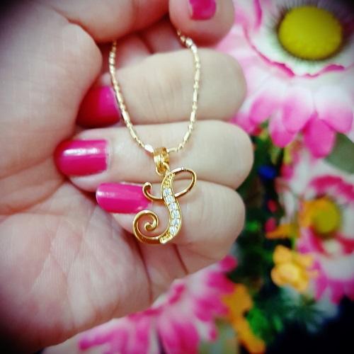 Xug Kalung Huruf S Unik Cantik Gold Lazada Indonesia Xug Kalung Huruf S Unik Cantik Gold Lazada Indonesia