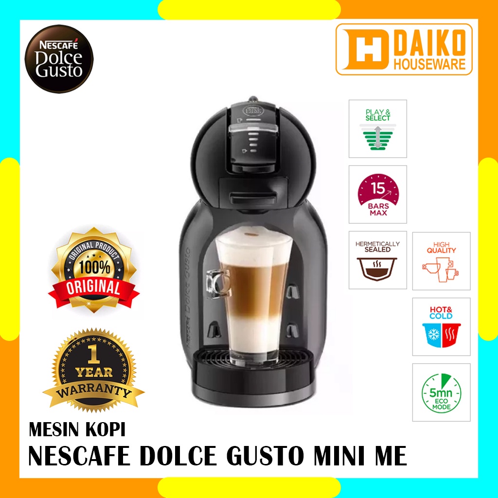 Mesin Kopi NDG Nescafe Dolce Gusto Mini Me Garansi Resmi Tahun