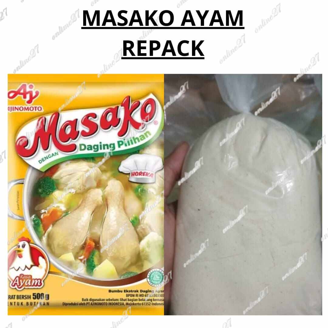 1kg Masako Penyedap Rasa Kaldu Repackkkk Kiloan Lazada Indonesia