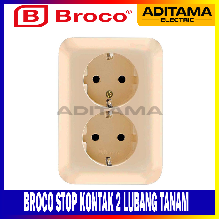 Stop kontak broco gracio 2 lubang stop kontak broco gracio 2 lbg inbow