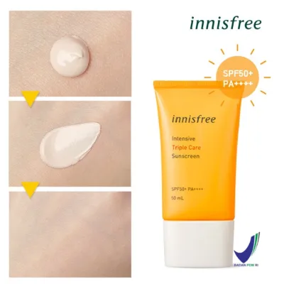 [BPOM] INNISFREE Intensive Triple Care Sunscreen SPF50+ PA++++ 50ml