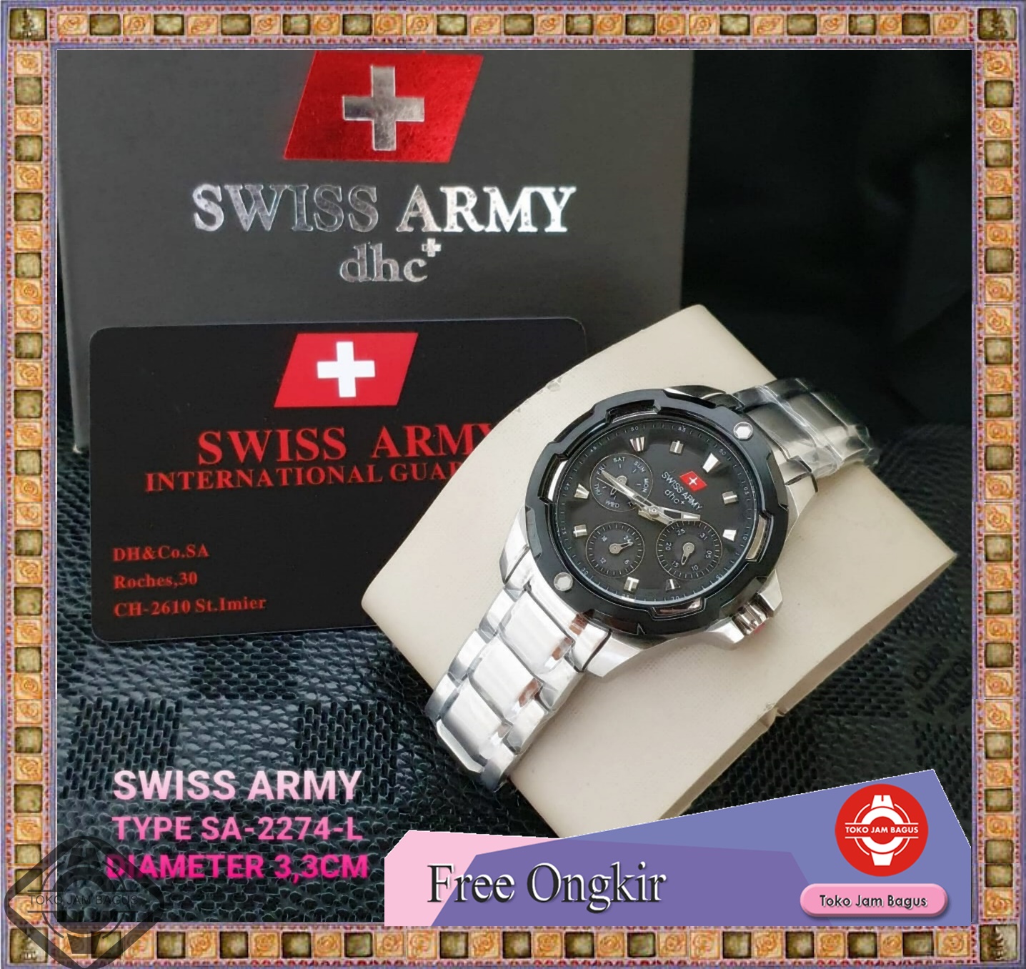 swiss army dhc chronograph